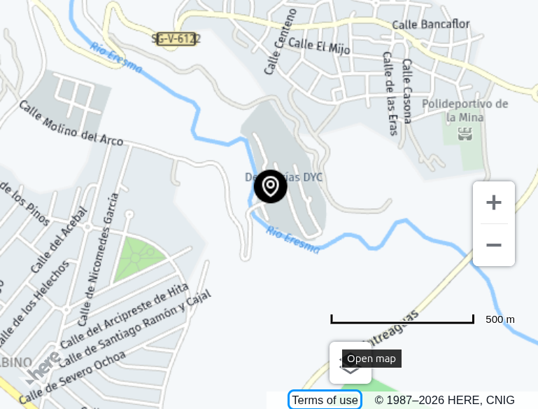 Map of DYC