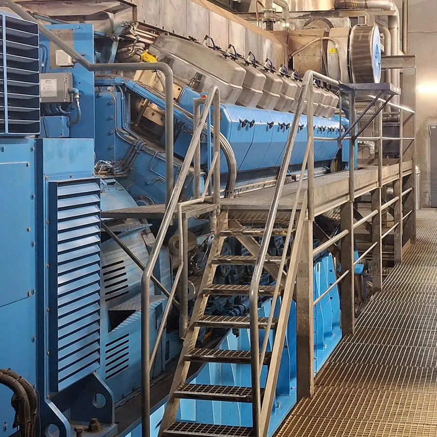 Escaleras de destilería Maquinaria Whisky DYC