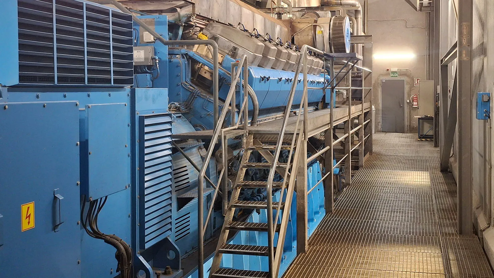 Escaleras de destilería Maquinaria Whisky DYC